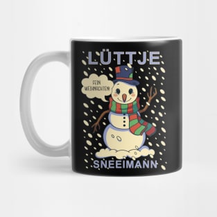 Lüttje Sneeimann Little Snowman Mug
